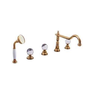 Смеситель Rav Slezak Brilliance BRILLIANCE164.5PZ для ванны золото