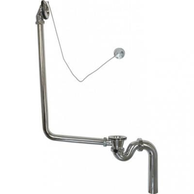 Слив-перелив BelBagno BB-OVF-02-CRM для ванны, хром