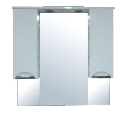 Зеркало-шкаф Loranto Стиль 100, 1000х1025х170, белый (CS00030426)