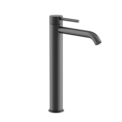 Смеситель для раковины высокий SANCOS Etna,вороненая сталь,  SC9002GG