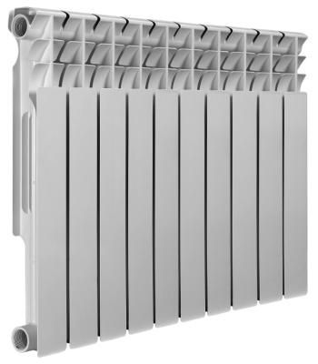 Радиатор биметаллический AZARIO BM500/80 10 секций, белый (BM500/80/10)