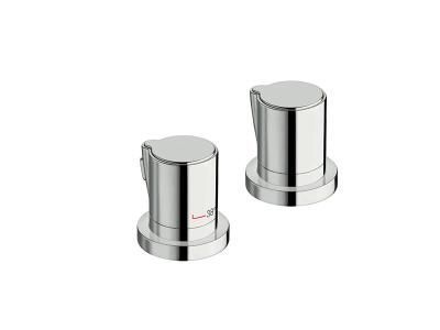 Термостат Cristina XE14251на борт ванны, хром