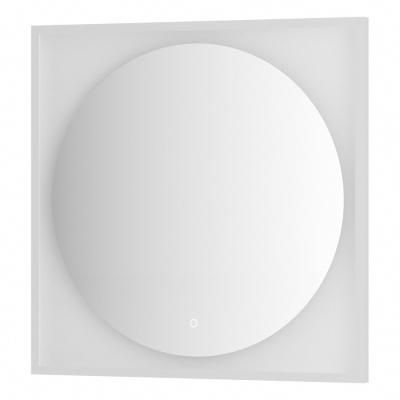 Зеркало с LED-подсветкой настенное Defesto Eclipse DF 2238S 80x80 белый