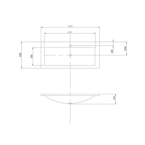 Мебель для ванной Aquaton Диор 1A167701DR010 100 раковина Премьер, белый