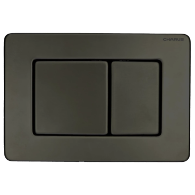 Кнопка смыва Charus Robusto FP.310.GNM.05 для инсталляции, оружейная сталь матовый