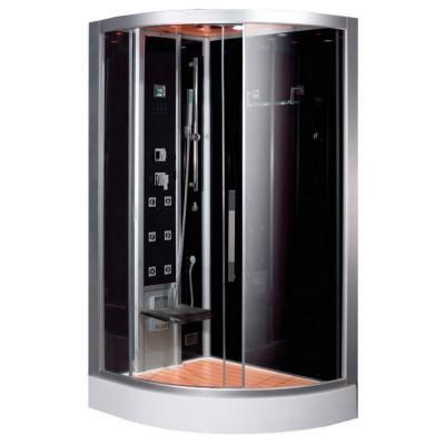 Душевая кабина Eago DZ967F8 (L) черное стекло
