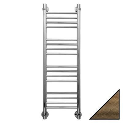 Полотенцесушитель водяной Сунержа Богема 1000x300 состаренная бронза прямой, с доп. перемычкой