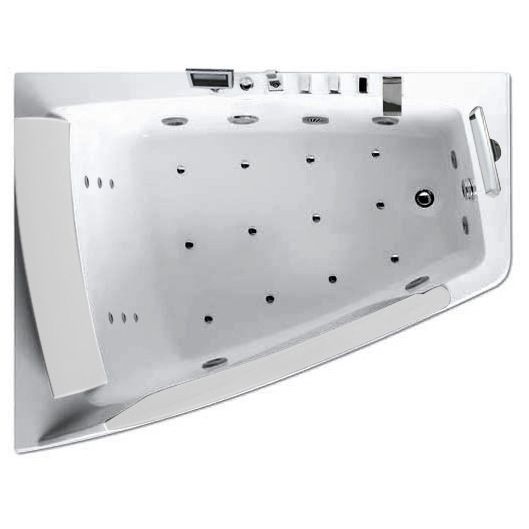 Акриловая ванна Gemy G9056 O L с гидромассажем