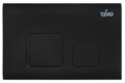 Кнопка смыва TIMO SOLI 250x165 matt black (FP-002MB)