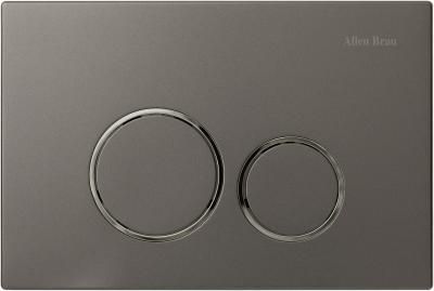 Клавиша смыва Allen Brau Priority 9.LG20YM00PG1.BAGRMG графит/хром