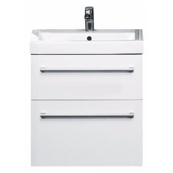 Мебель для ванной Villeroy & Boch 2Day2 A98100E4+71136001 55 белая блестящая