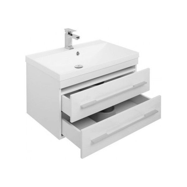 Тумба под раковину Aquanet Нота 00171487 75 белая