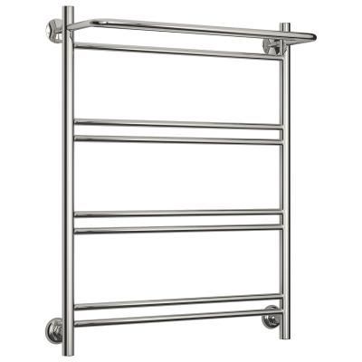 Полотенцесушитель водяной Стилье Версия-Н1 80х60 с полкой, хром