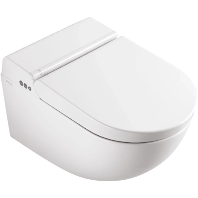 Электронный унитаз-биде подвесной Catalano CataClean 01-1111590001 безободковый, торнадо, с сиденьем микролифт, белый глянец