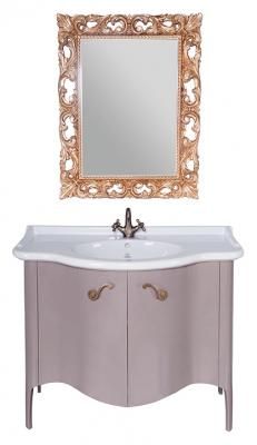 Мебель для ванной Tiffany World Bristol 71107 110 кремово-серая глянцевая