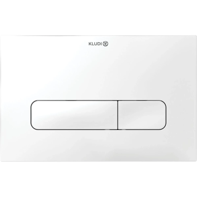 Кнопка смыва Kludi Unifix 30PP0153 для инсталляции, белый матовый