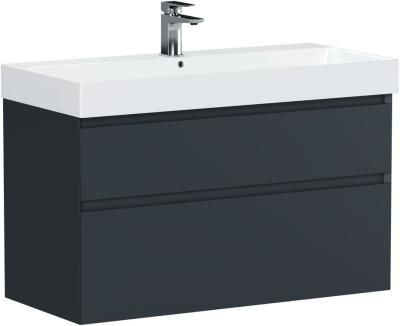 Тумба под раковину Allen Brau Infinity 100 1.210027.AM антрацит матовый