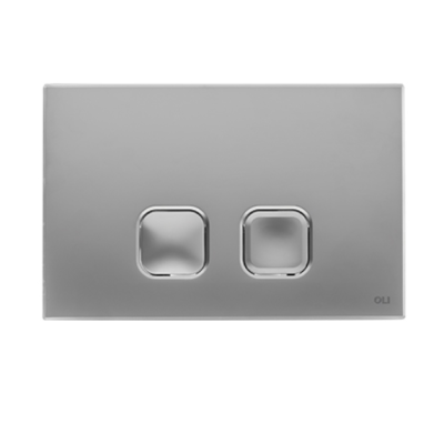 Кнопка смыва Oli Plain 070828 хром матовый
