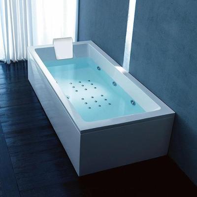 Ванна Gruppo Treesse Quadra V078E+V078F+V078LD+BIG+MIX SX с гидромассажем, белый