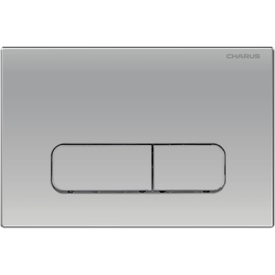 Кнопка смыва Charus Elegia FP.320.46.01 для инсталляции, матовый хром