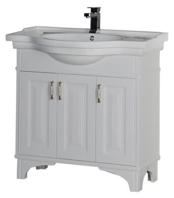 Тумба  для комплекта Aquanet Валенса 90 белая