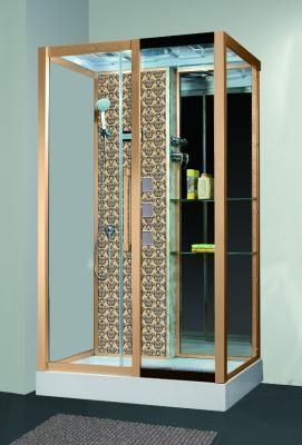 Душевая кабина Niagara Lux 7713GL 120х80 см золото