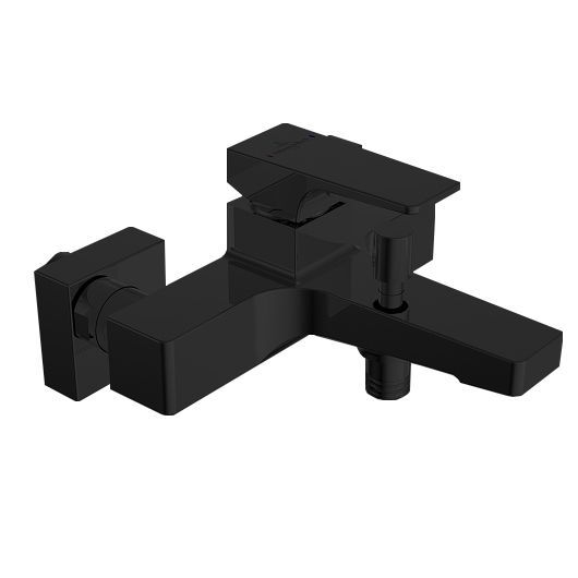 Смеситель Villeroy & Boch Architectura Square TVT125001000K5 для ванны, черный матовый
