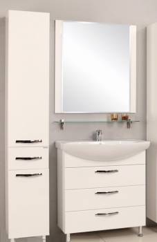 Тумба с раковиной Aquaton Ария Н 1A141301AA010 80 белый