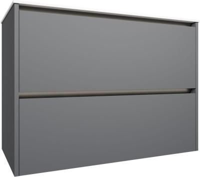 Тумба под раковину Allen Brau Activity 90 1.34013.PGM платина матовый/олива браш