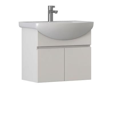 Тумба VIGO под раковину Wing 600-2-0 (Балтика)  навесная белый (tp.WIN.BAL.60.2D белый)