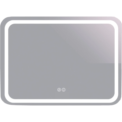 Зеркало Orange Nature ONP-100ZE 100x80 см, с LED-подсветкой, сенсорным выключателем, диммером, антизапотеванием