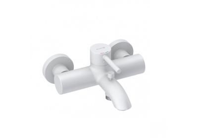 Смеситель для ванны Kludi BOZZ 386915376 белый матовый