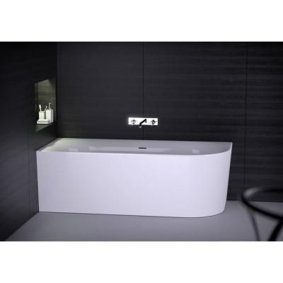 Акриловая ванна Knief Fresh Right 0100-232 180x80 пристенная, угол слева, белый