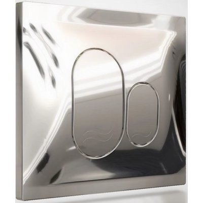 Кнопка смыва beWash Ocean 500RZVP0100PK0000001 для инсталляции, хром