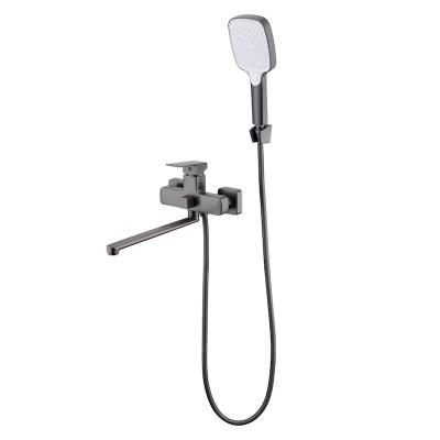 Смеситель для ванны Prohanss P60.22.09, графит