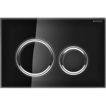 Кнопка смыва Geberit Sigma 21 115.884.SJ.1 черный/хром