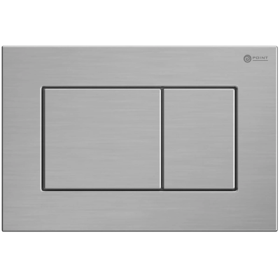 Кнопка смыва Point Ника PN44081SB для инсталляции, нержавеющая сталь