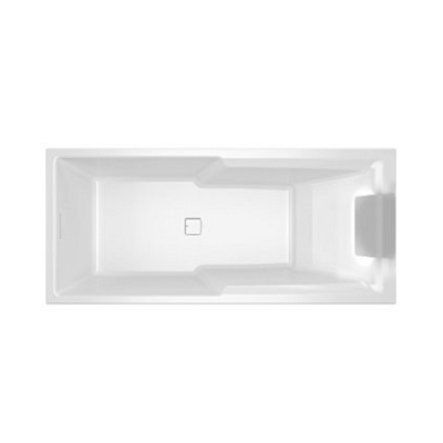 Ванна акриловая Riho Still Shower BR0500500K00130 180x80 R светодиоды и подголовник справа