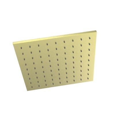 Верхний душ Paini 50QCPJHO75LQ9QDOQ2MK5 250 мм, брашированное золото PVD