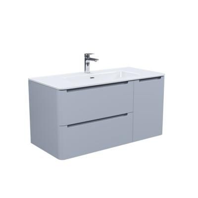 Тумба с умывальником, подвесная, 100 см, светло-серый, Edifice, IDDIS подходит умыв. 0101000i28 (EDRZI1OP0LWT0iBE95YFK)