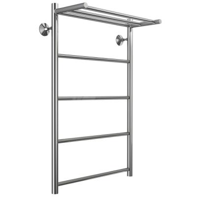 Полотенцесушитель водяной с полкой Stelmix 80x50 см, прямой с полкой