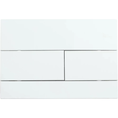 Кнопка смыва Veconi Flush V7 FLV7-W для инсталляции, белый глянец