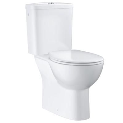 Унитаз-компакт Grohe Bau 115518 горизонтальный выпуск, наполнение снизу, микролифт