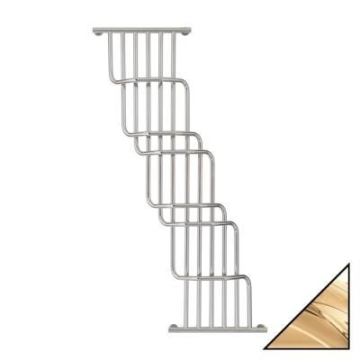 Полотенцесушитель водяной Сунержа Нега 1700х1000 золото