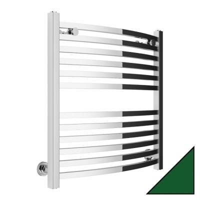 Полотенцесушитель водяной Сунержа Аркус 600х600 зелёный