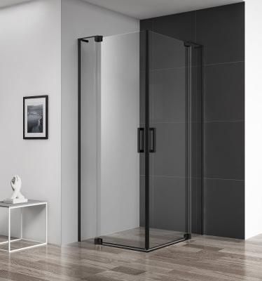 Душевой уголок Cezares Slider SLIDER-AH-2-90/100-100/110-C-NERO