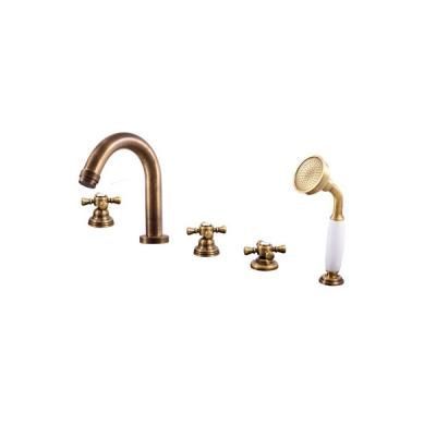 Смеситель Rav Slezak Morava Retro MK362.5PSM для ванны бронза