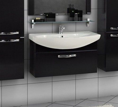 Мебель для ванной Aquaton Ария 1A141701AA950 80 черный