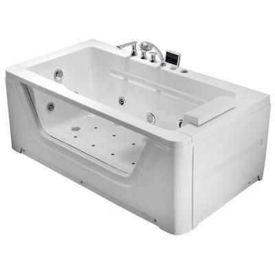 Акриловая ванна Gemy G9225 K с гидромассажем