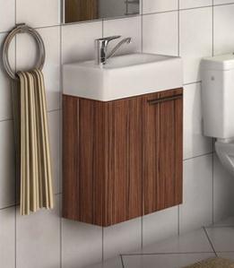 Тумба с раковиной Акватон Эклипс 1A172701EK560 эбони темный